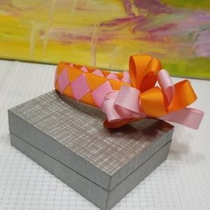 Grosgrain Ribbon Woven Headband (1inch) headband.